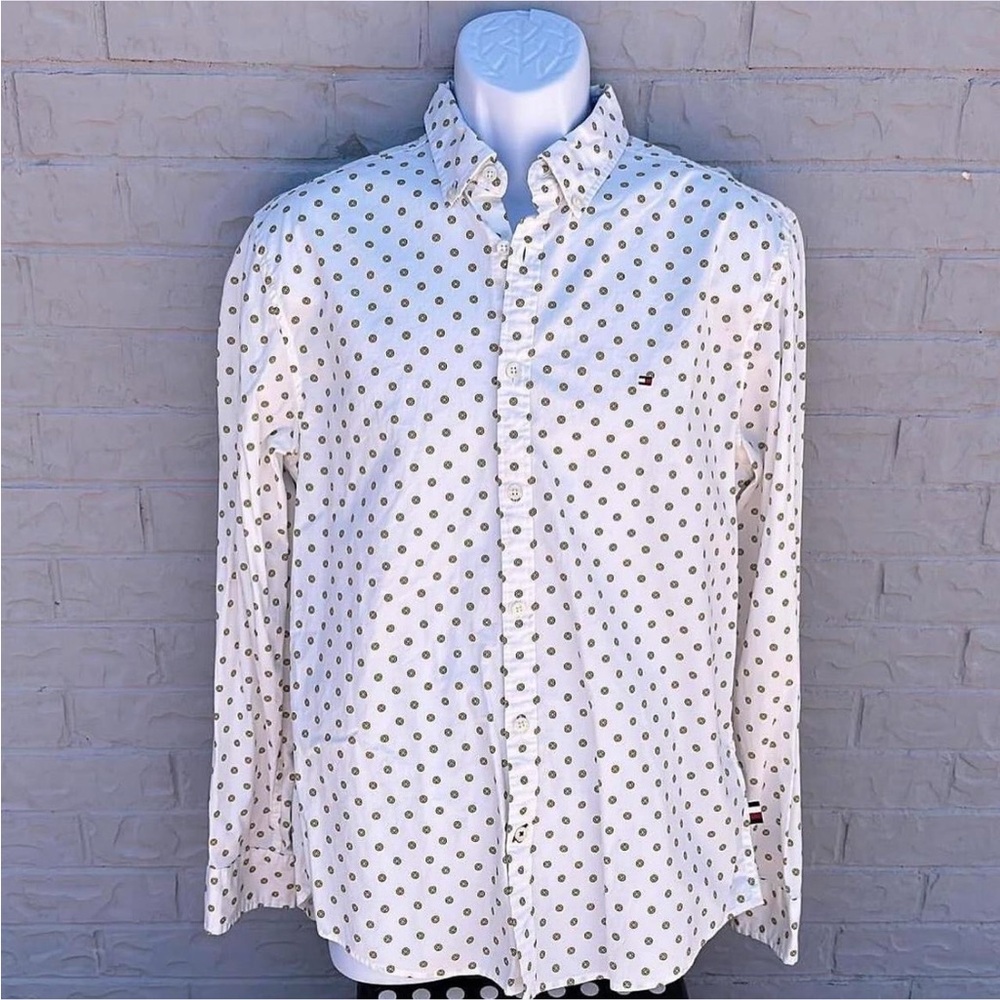 Tommy Hilfiger White Button-Down Shirt